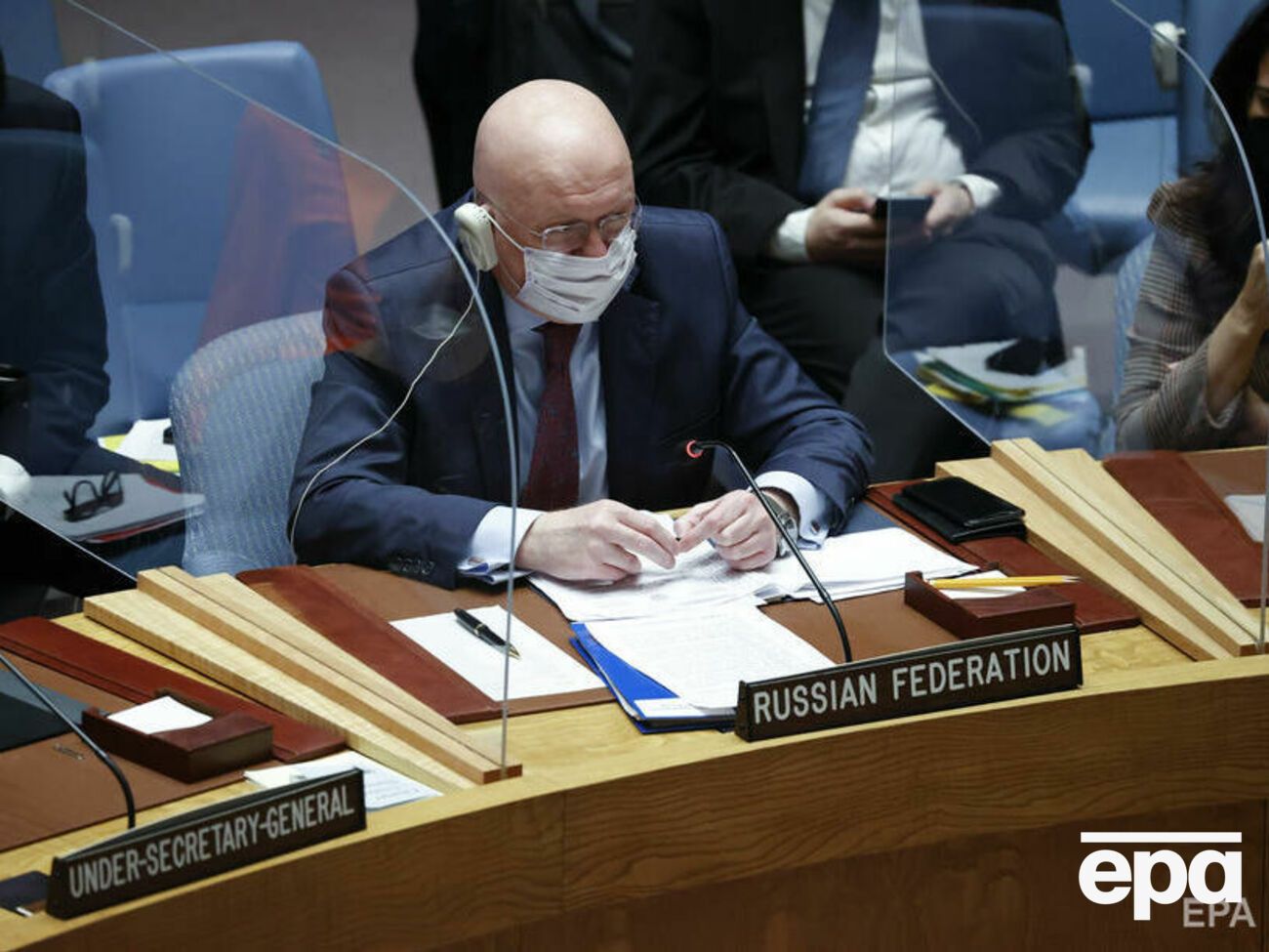 Небензя: Наші західні колеги намагаються на цій хвилі звести діалог до так званого врегулювання ситуації на кордоні з Україною, а не обговорити безпеку. А наші вимоги до безпеки набагато ширші