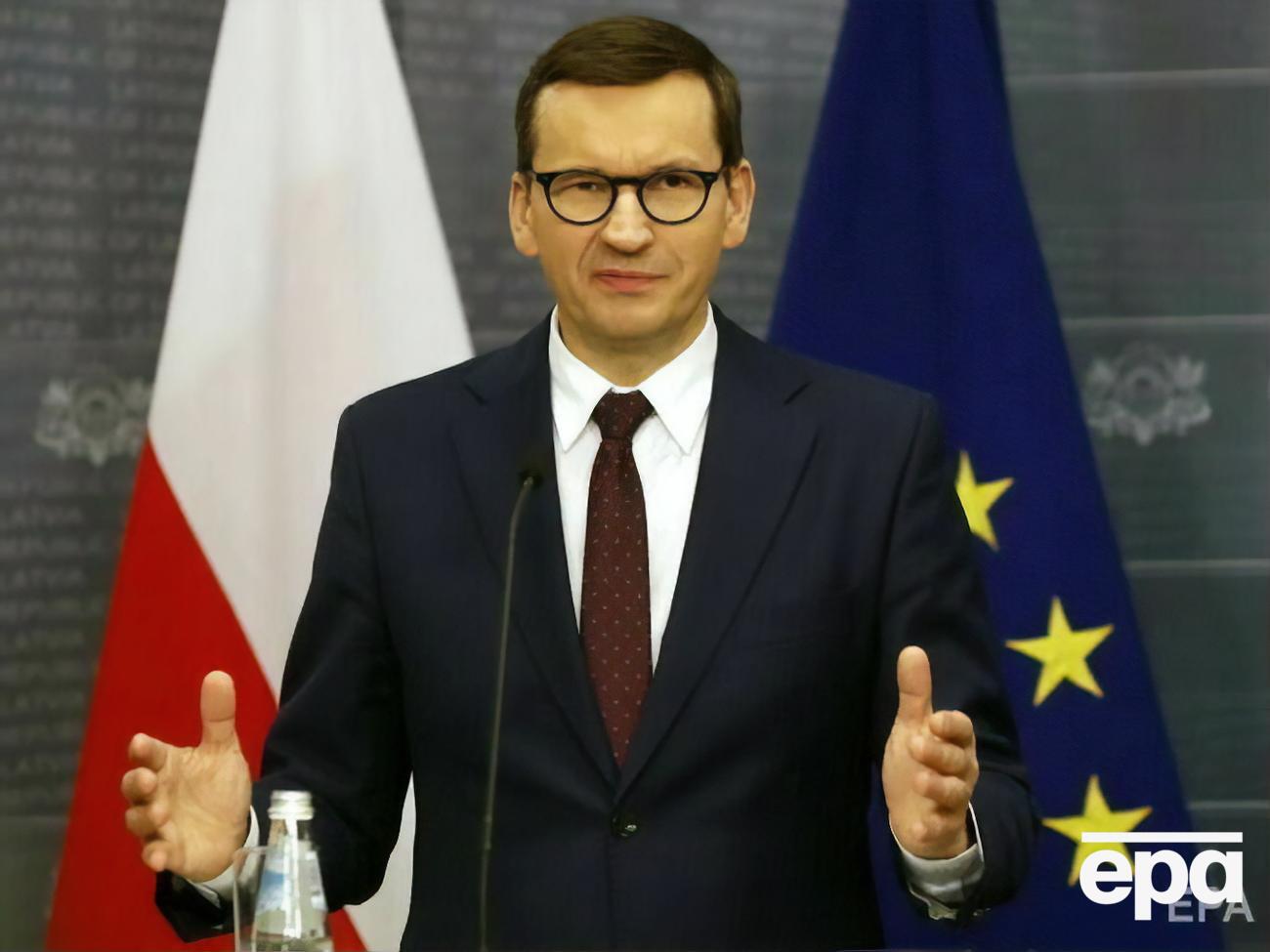 Моравецкий о президенте РФ: Он знает, что его власть зависит от цены на газ