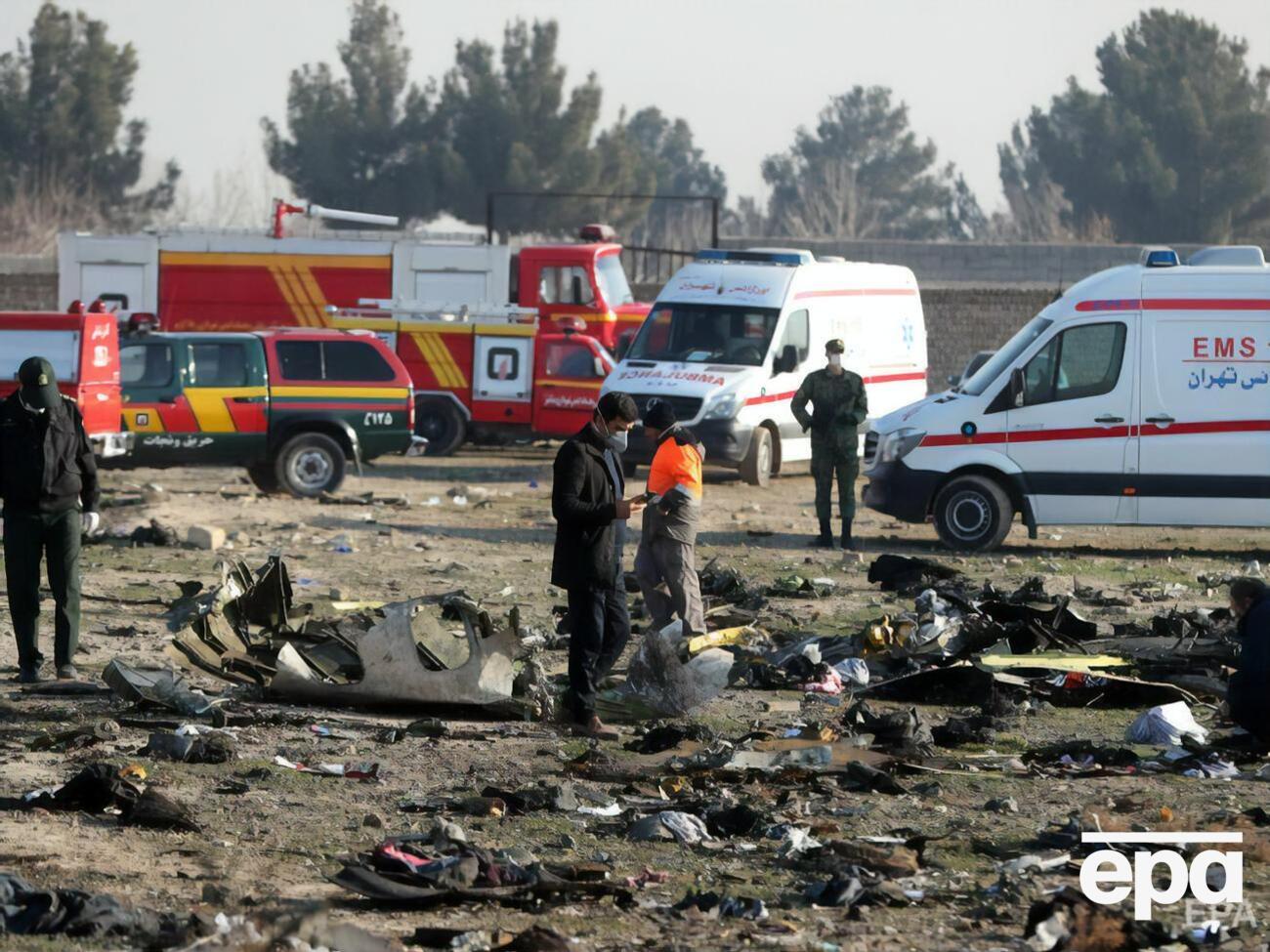 Пассажирский самолет Boeing 737-800 рейса PS752 разбился 8 января 2020 года неподалеку от столицы Ирана