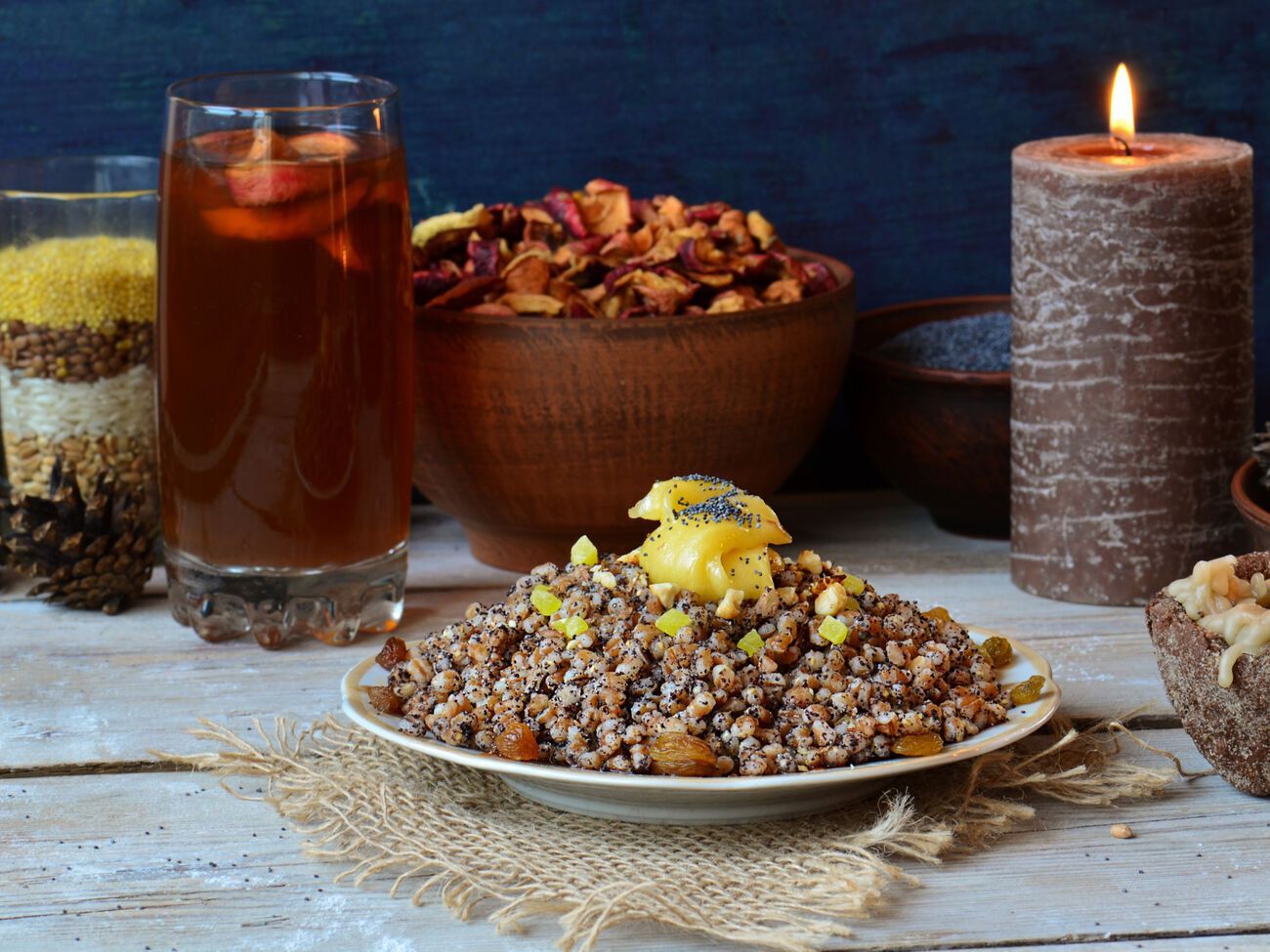 Тертый имбирь добавит кутье свежести