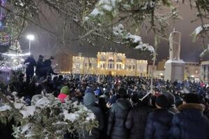 В ходе протестов в Казахстане начались беспорядки