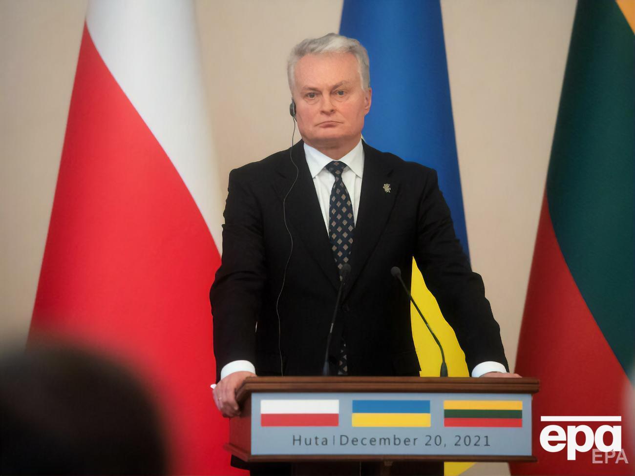 Науседа сказав, що "проблему мігрантів наразі вирішено"