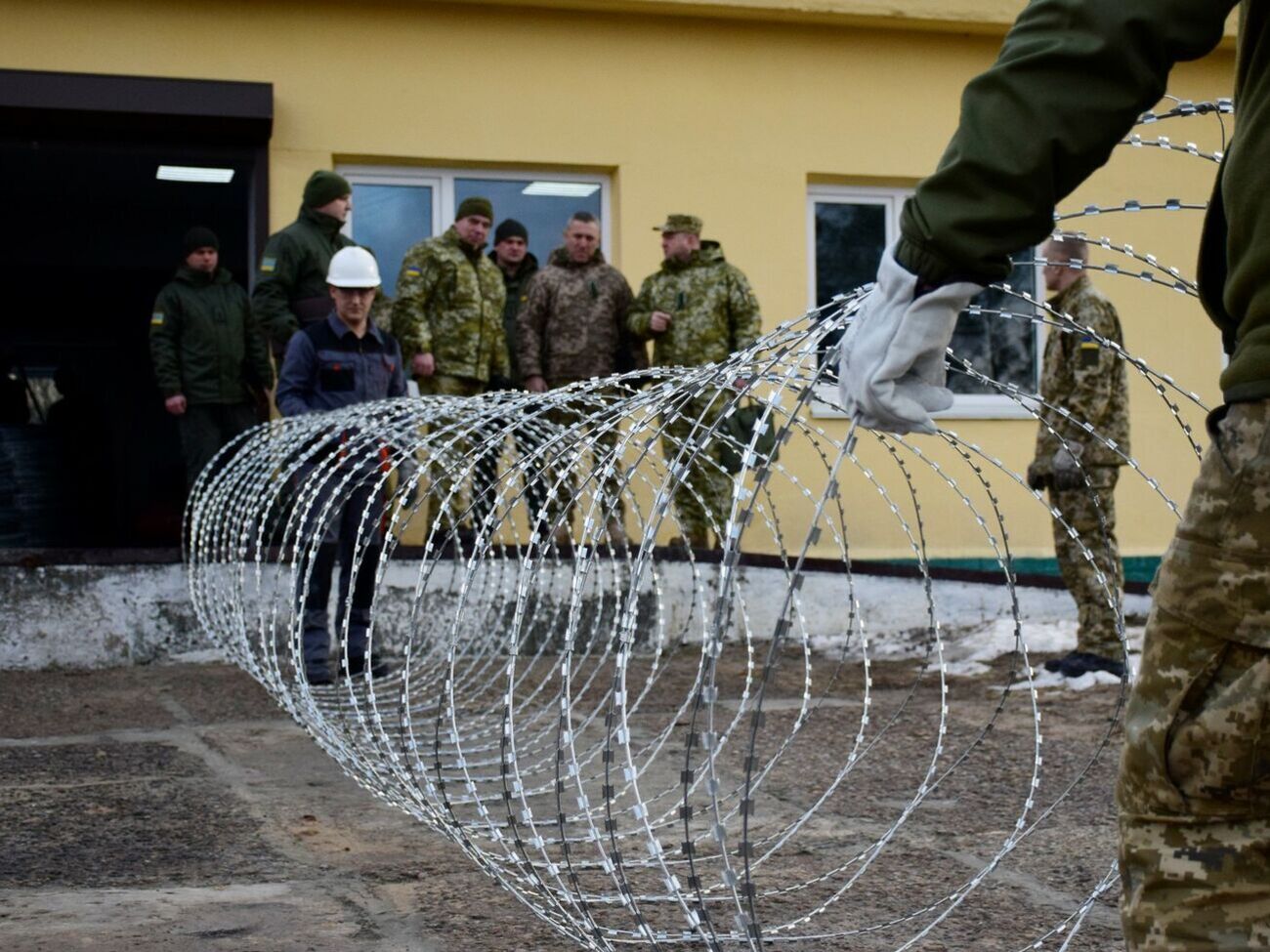 Дротове загородження типу "Єгоза" встановлять на кордоні з Білоруссю