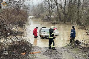В Закарпатской области уже произошли подтопления