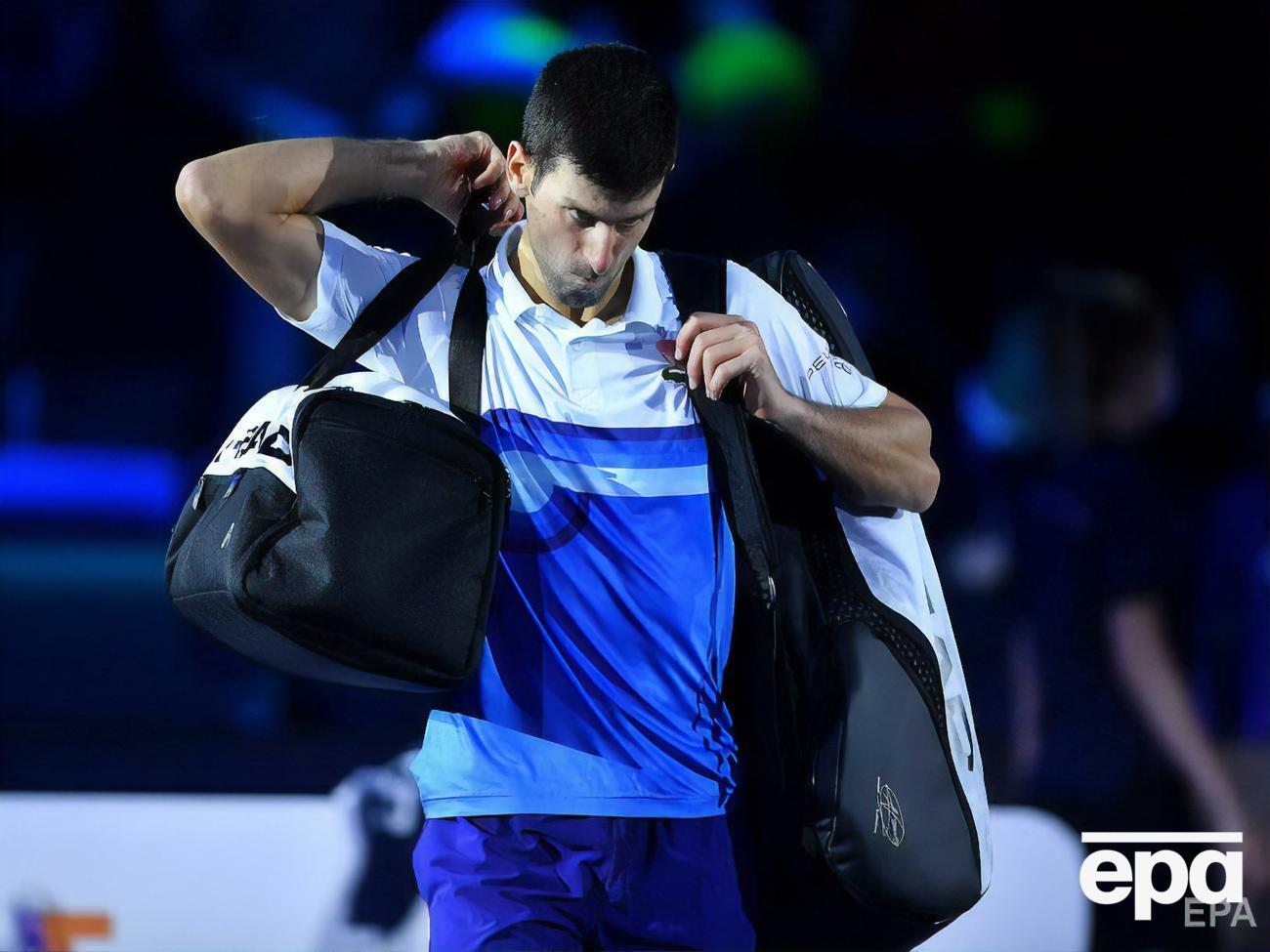 Моррисон сообщил, что виза Джоковича (на фото) аннулирована