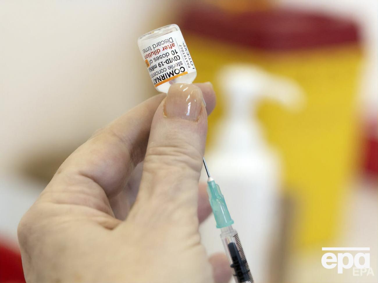 Вакцинация в Украине началась 24 февраля 2021 года