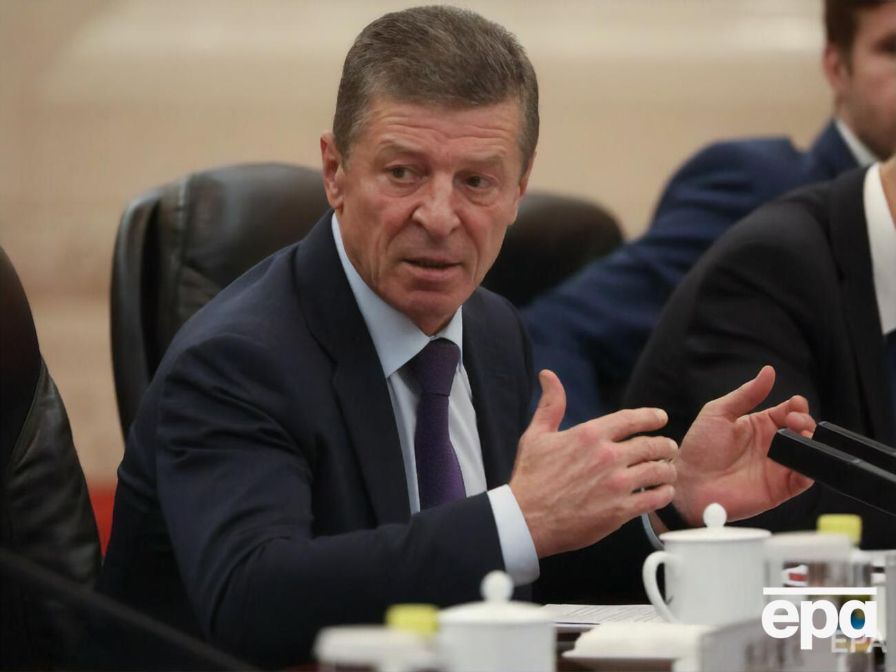 Козак заявил, что провел с Плетнером и Бонном "краткие установочные переговоры"