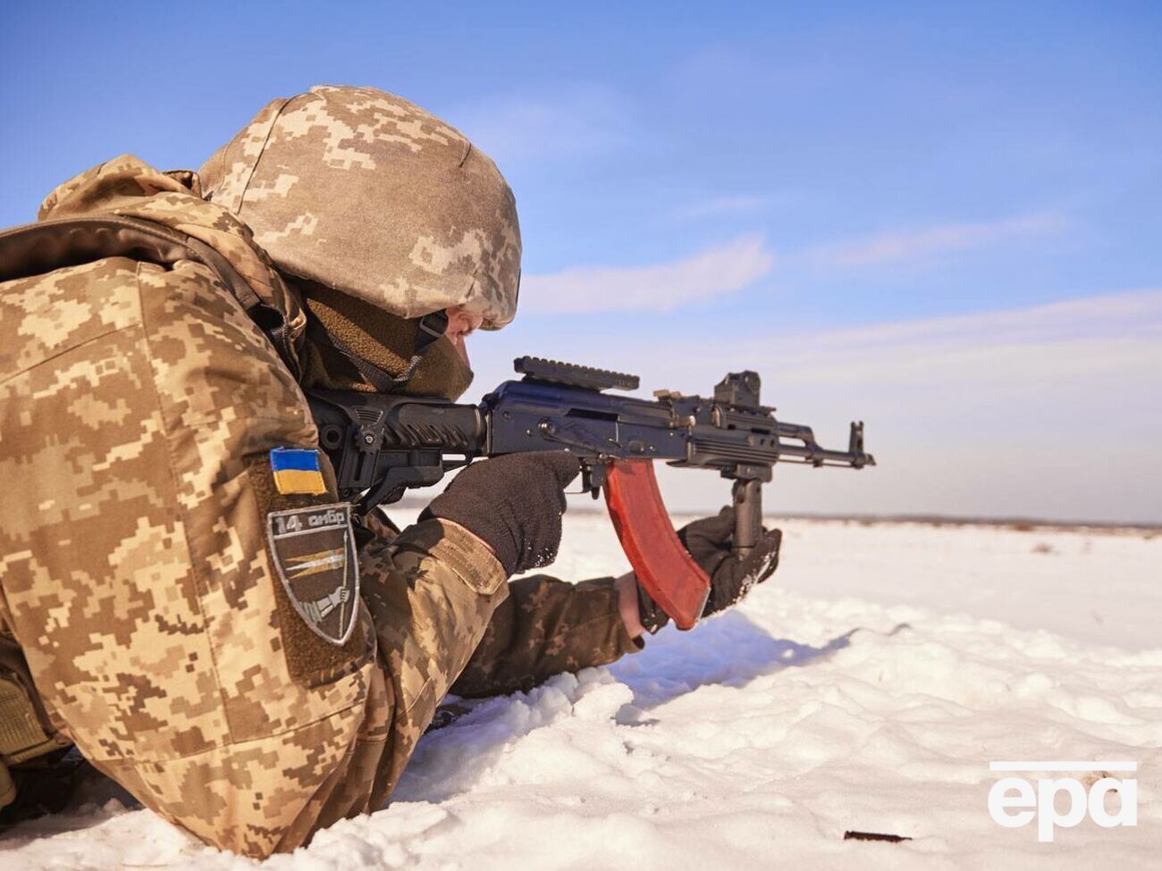 Українські військові відкривали по російських окупантах вогонь у відповідь