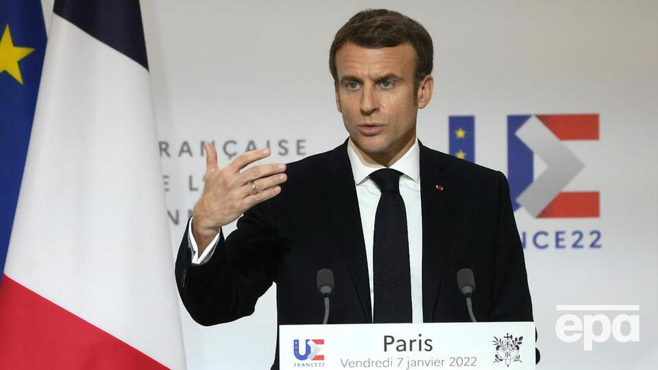 О планах собраться в нормандском формате Макрон заявил 7 января