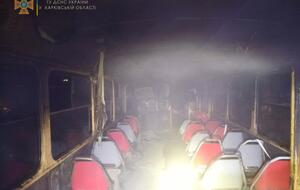 У салоні трамвая під час пожежі пасажирів не було