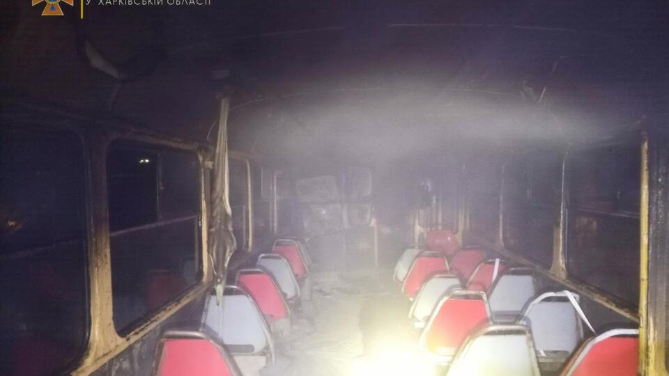 У салоні трамвая під час пожежі пасажирів не було