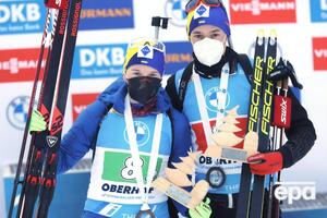 Блашко и Тищенко выиграли первую медаль для Украины в биатлонном сезоне