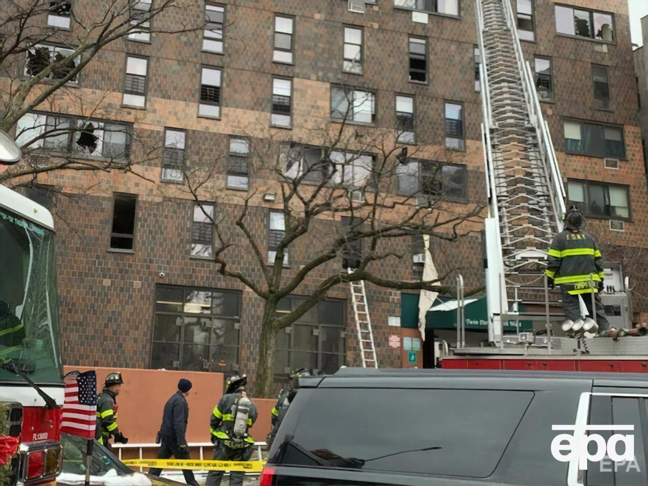 Пожар произошел 9 января