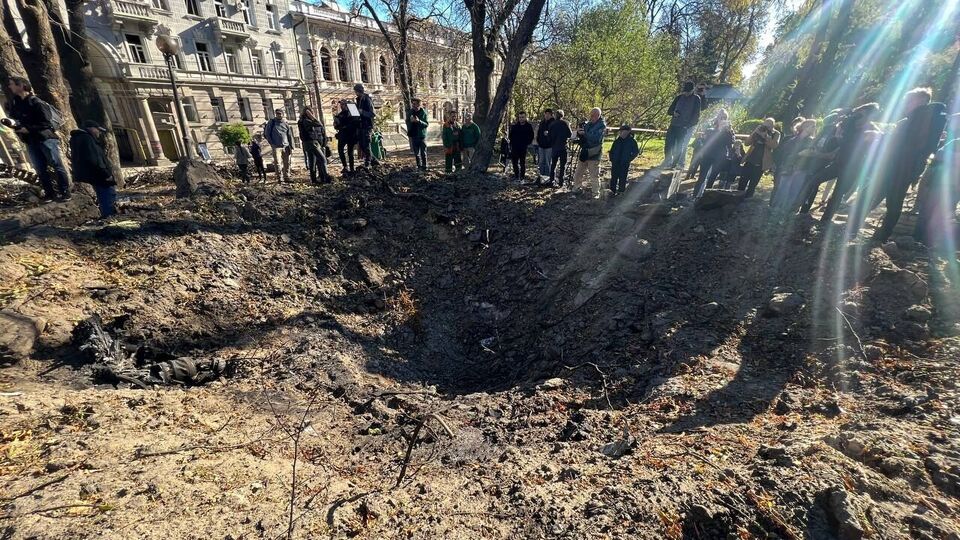 Утром 10 октября РФ начала массированный ракетный обстрел украинских городов