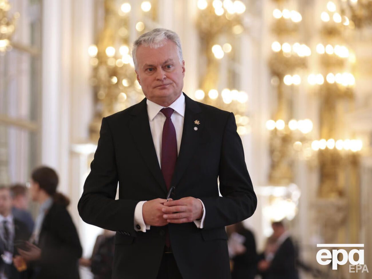 Гитанас Науседа осудил действия России