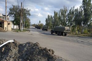 Військові машини росіян рухалися у бік Мангуша