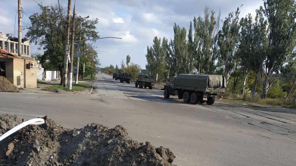 Військові машини росіян рухалися у бік Мангуша
