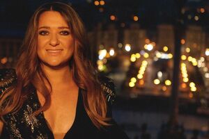 Могилевская во время ракетного обстрела Киева поддержала людей в метро