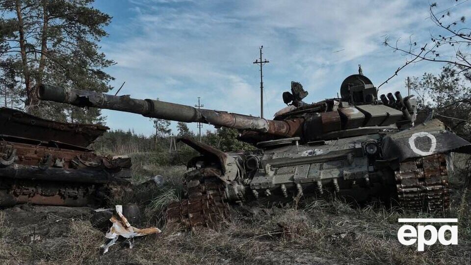 Окупанти протягом доби втратили дев'ять танків, повідомив Генштаб ЗСУ