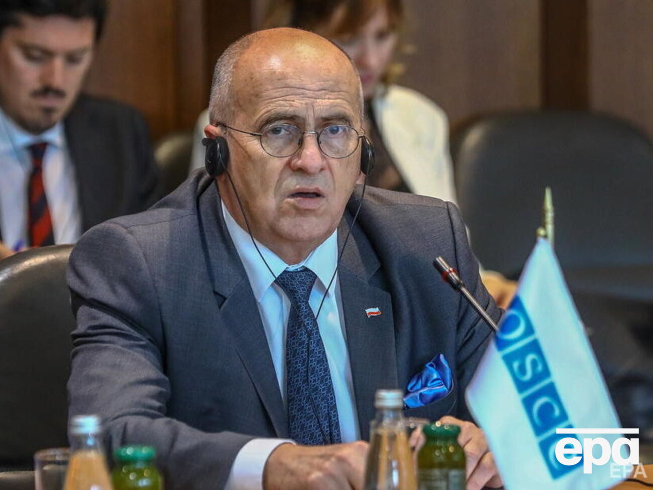 Глава ОБСЄ, міністр закордонних справ Польщі Збігнєв Рау став одним з авторів заяви із засудженням РФ