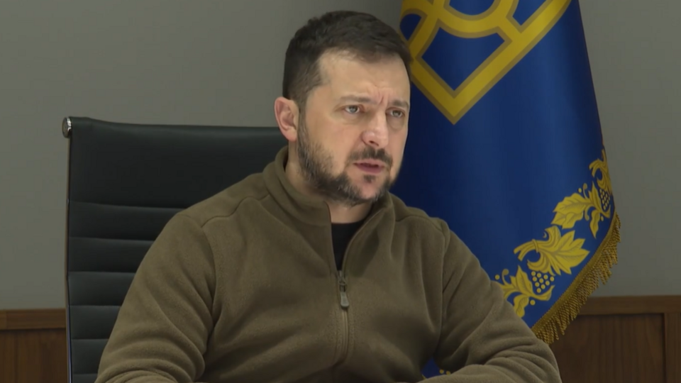 Зеленський через відеозв'язок звернувся до лідерів "Великої сімки"