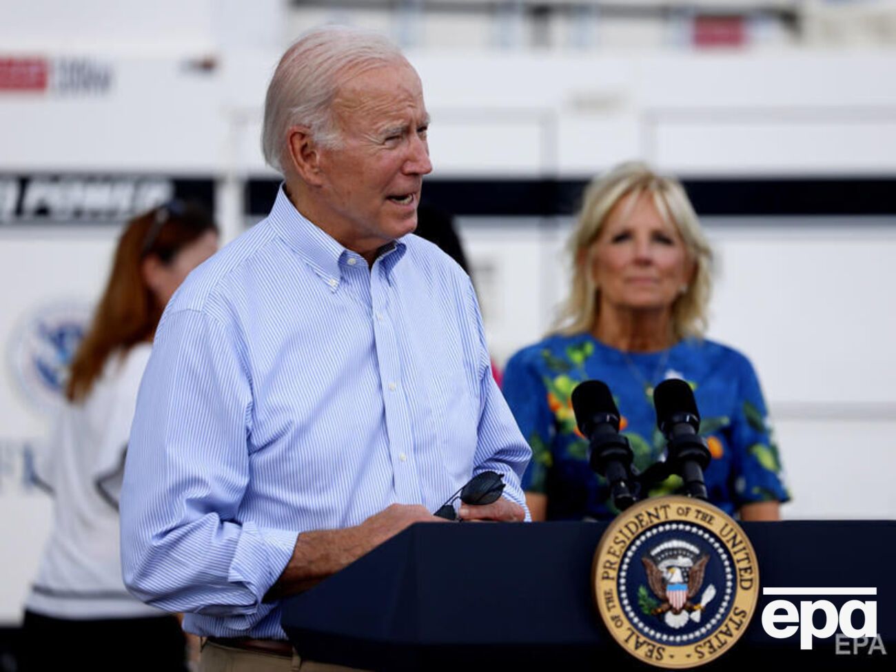 Байден (на фото) обвинил Путина в жестоких действиях в Украине