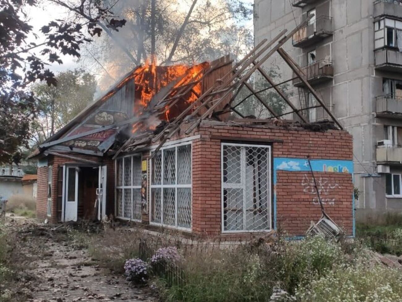 Оккупанты нанесли удар по&nbsp;центральному рынку