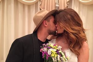 Дмитрий и Ирина Монатик поженились в 2015 году. У пары двое сыновей