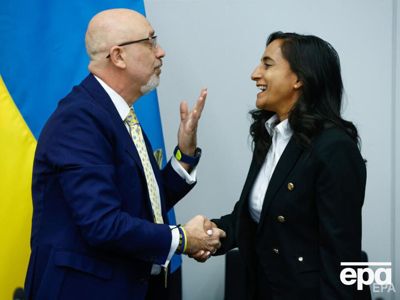 Резников с Ананд на встрече "Рамштайн-6" обсудили военную помощь