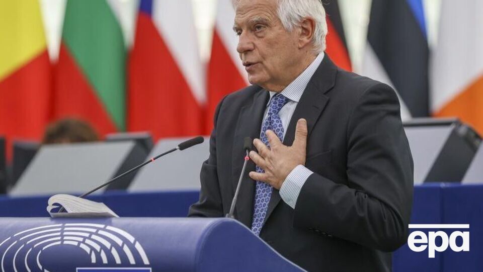 Боррель: Сейчас, когда Путин усиливает эскалацию, мы должны решительно продолжать оказывать Украине поддержку