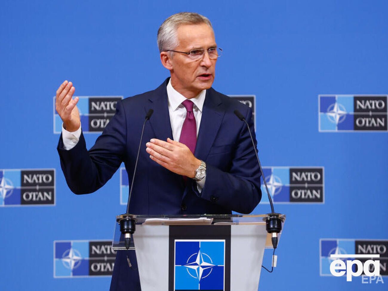 Столтенберг призвал усиливать поддержку Украины