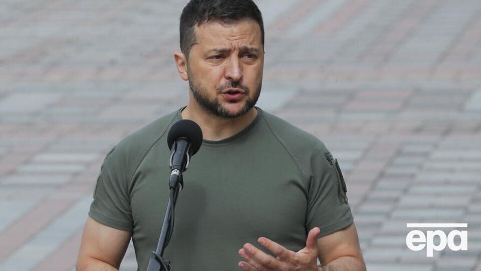 Зеленский: У мобилизованных россиян нет военной подготовки, но их командованию это и не нужно