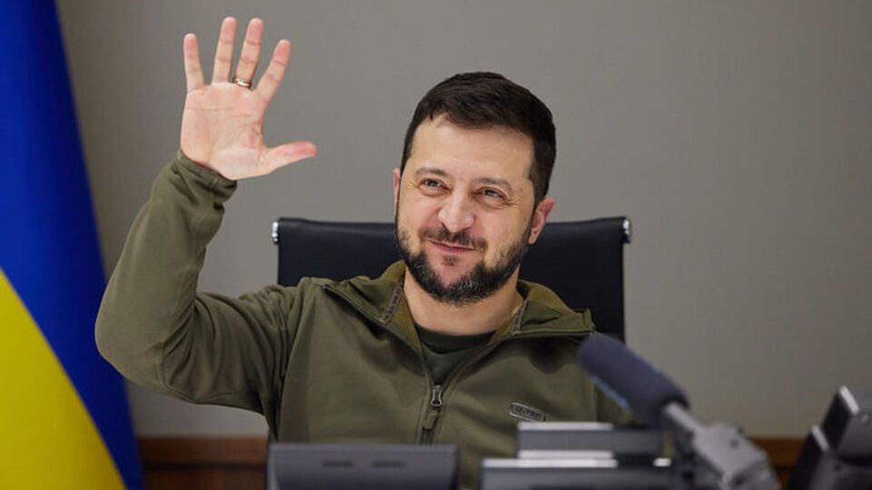 Зеленський: Російський агресор буде переможений, Україна буде вільною!