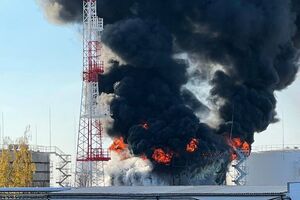 Губернатор показав фото пожежі