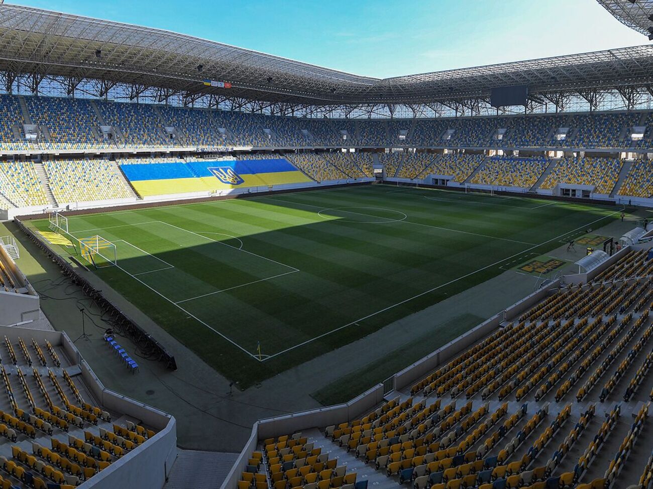 Матч проходил во Львове