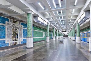 Харьковское метро временно не работает