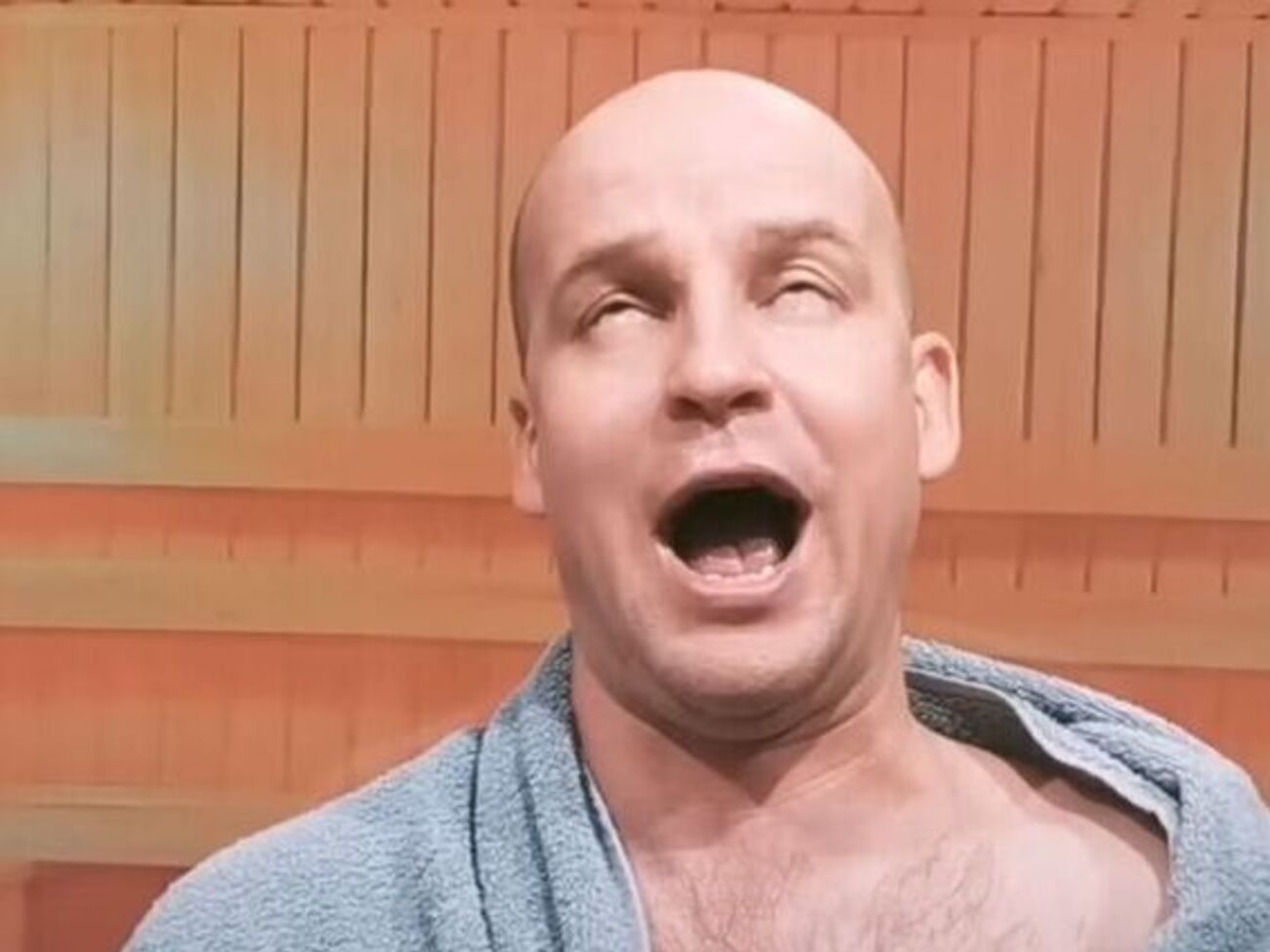 Великий в образе Кивы похвастался отдыхом в сауне