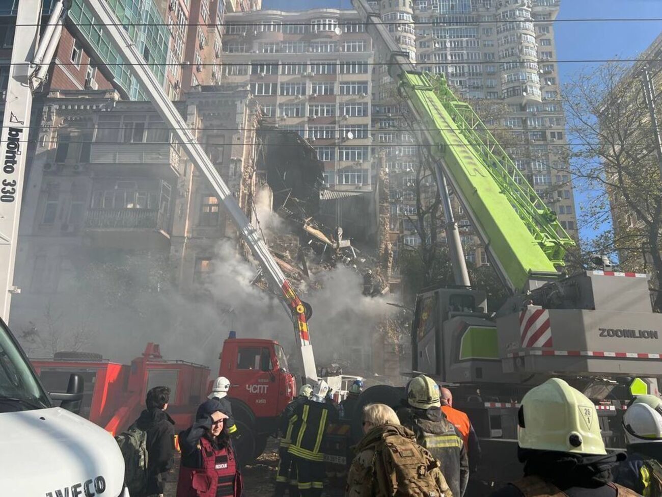 Россияне утром атаковали ряд регионов Украины, включая столицу