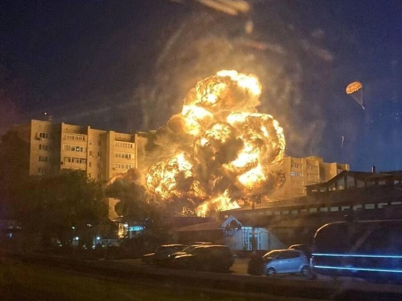 Пілот, імовірно, катапультувався