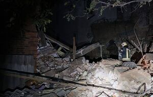 18 жовтня в центрі Миколаєва зруйновано житловий будинок