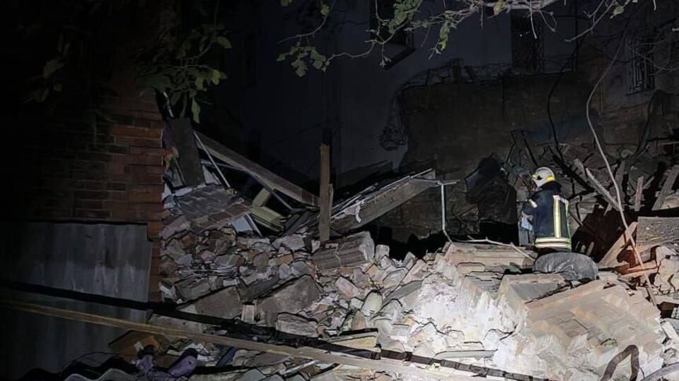 18 жовтня в центрі Миколаєва зруйновано житловий будинок