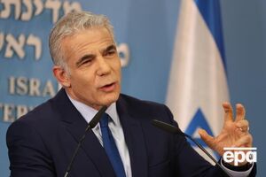 Лапид (на фото) и Кулеба 20 октября проведут телефонный разговор