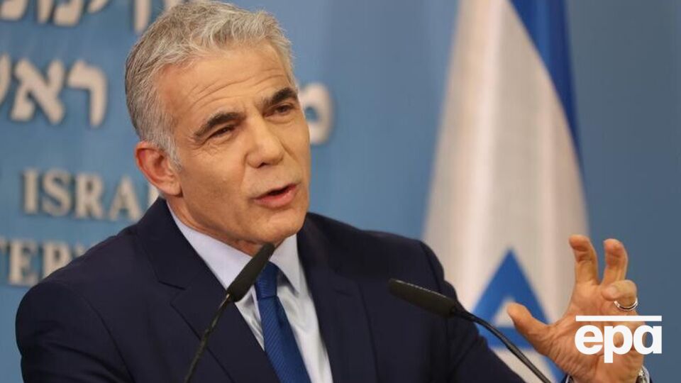 Лапид (на фото) и Кулеба 20 октября проведут телефонный разговор