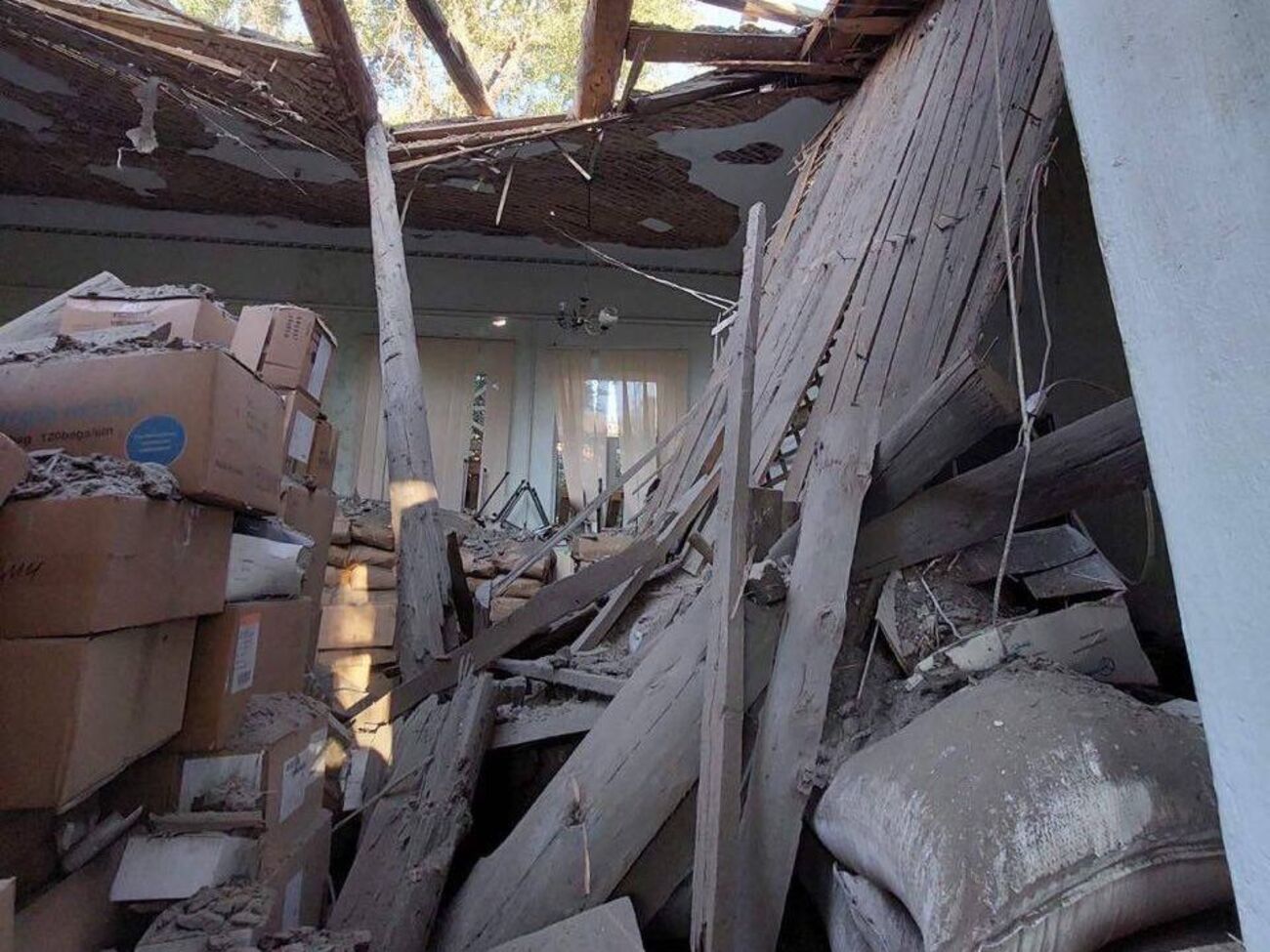 Россияне обстреливали город из РСЗО