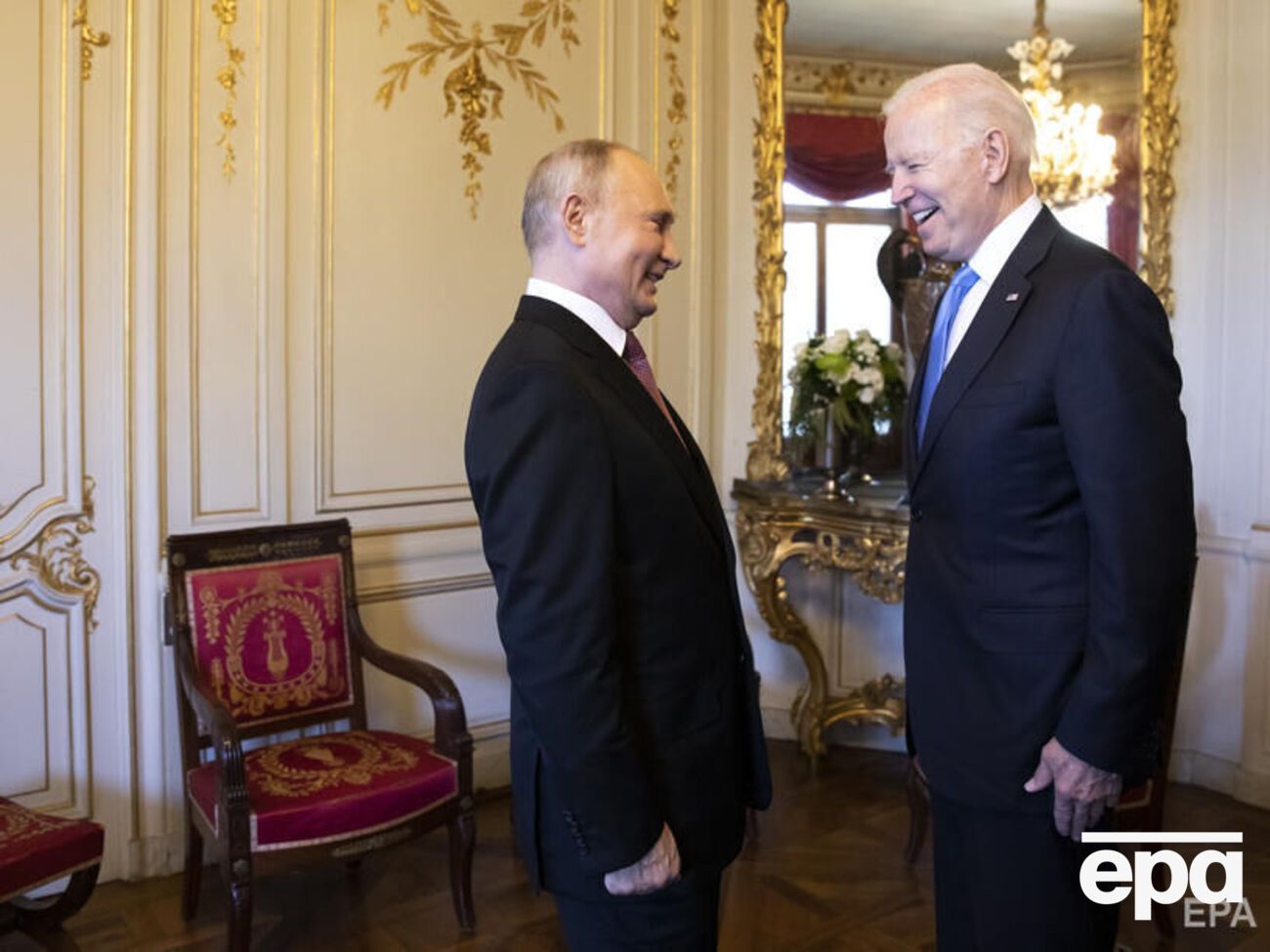 В качестве президента Байден встречался с Путиным только один раз &ndash; на саммите в Женеве летом 2021 года