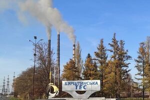 Бурштинська ТЕС знову зазнала обстрілу РФ