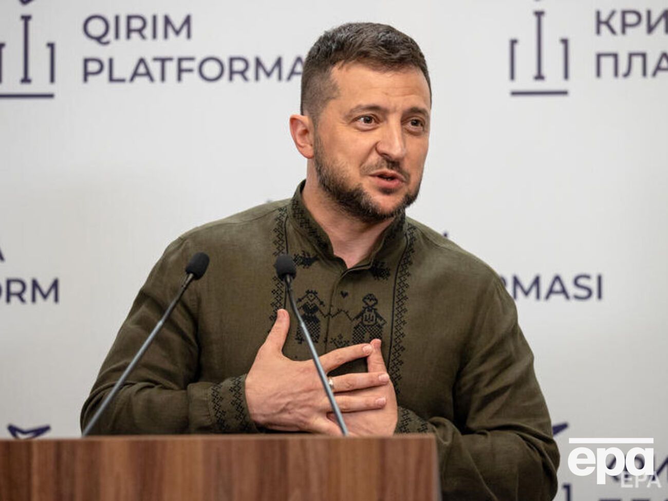 Зеленський: Дякуємо нашим військовим, нашим воїнам