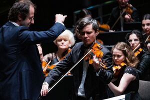 Диригент оркестру Гаггеро отримав нагороду з рук принцеси Монако і Ганновера Кароліни