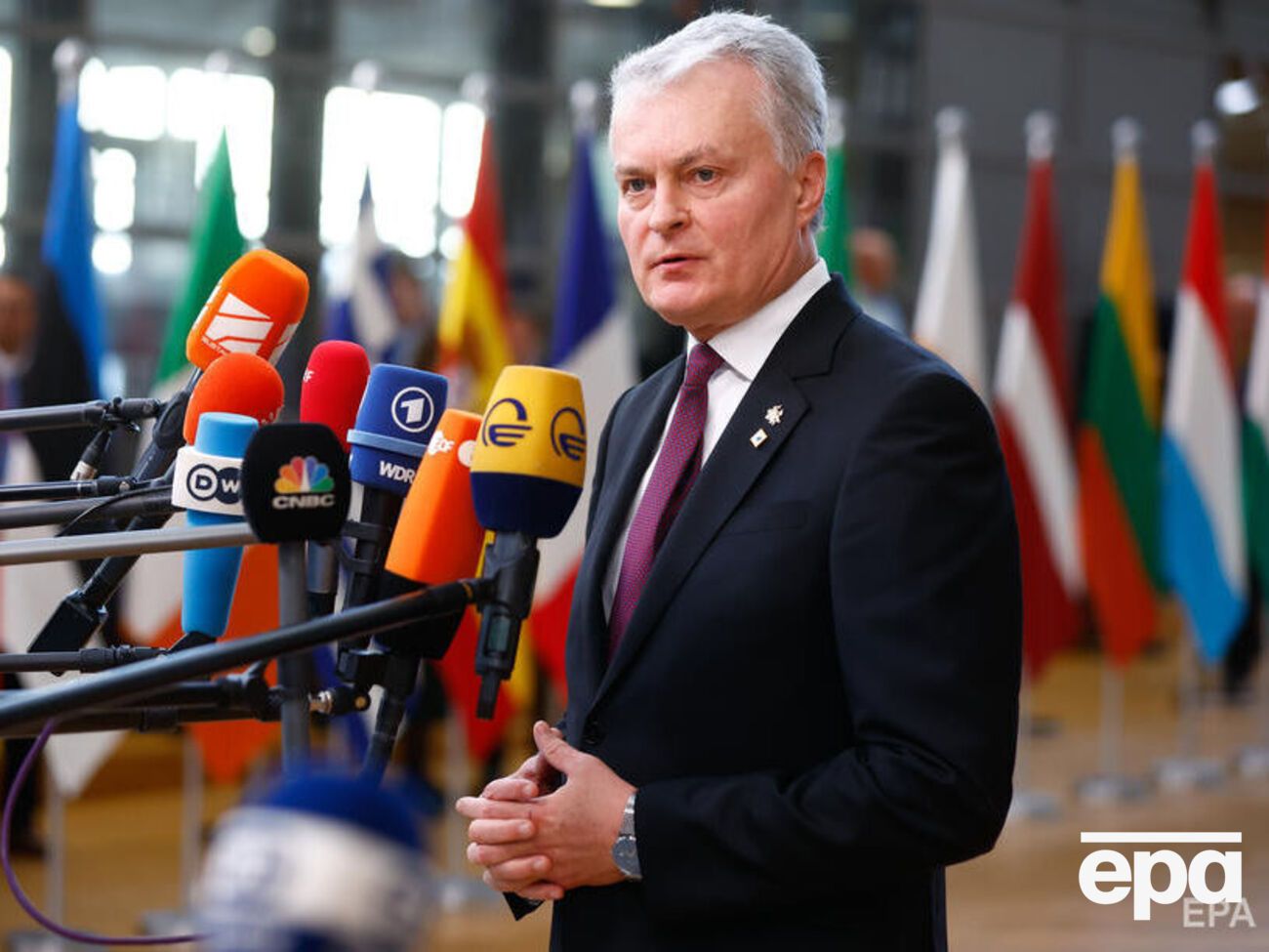 Науседа: Мы должны рассмотреть новый пакет санкций против РФ