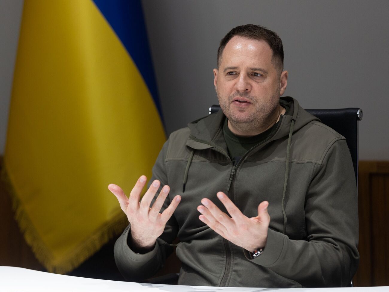 Ермак рассказал участникам встречи о массированных атаках российских оккупантов на Украину&nbsp;